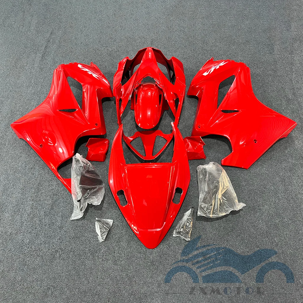 Motorcycle Fairings Kit for Honda VFR800RR 2002 2003 2004 2005 2006 2012 02-12 VFR 800 Injection Gloss Red Bodywork Set