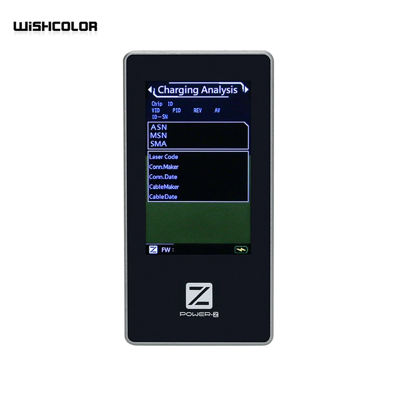 Wishcolor POWER-Z Tester MFi Data Cable Tester MF001 Voltage Current Tester Transformer Meter