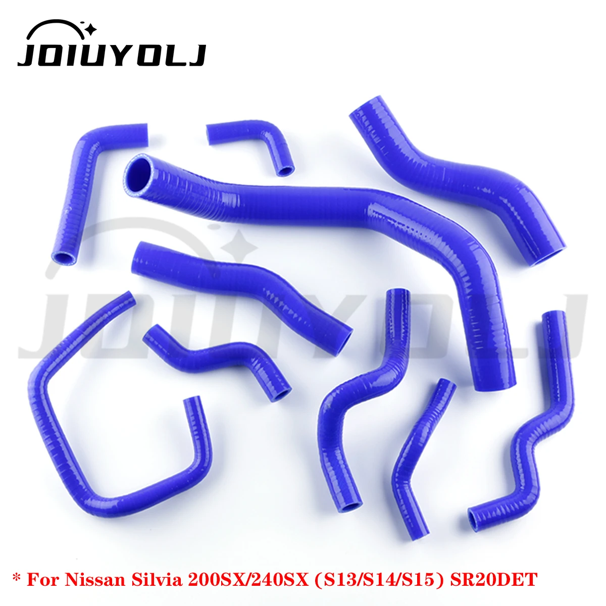 

Silicone Radiator Coolant Hose Kit For Nissan Silvia 200SX 240SX S13 S14 S15 SR20DET 2.0L