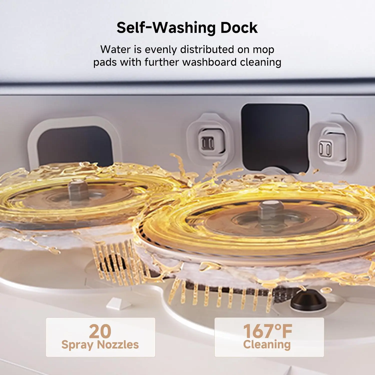 Mova P50 Pro R obot Vacuum Cleaner 19000Pa High Suction Anti-Tangle Brush Extensive Self-Drying Mop Washboard Auto LDS Wet & Dry