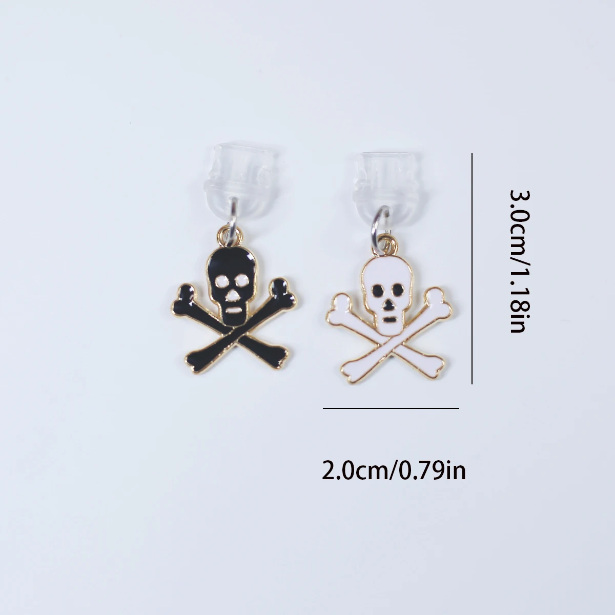 1PC Halloween funny skeleton ghost phone dust plug/parody phone accessories metal pendant/Halloween gift couple pendant