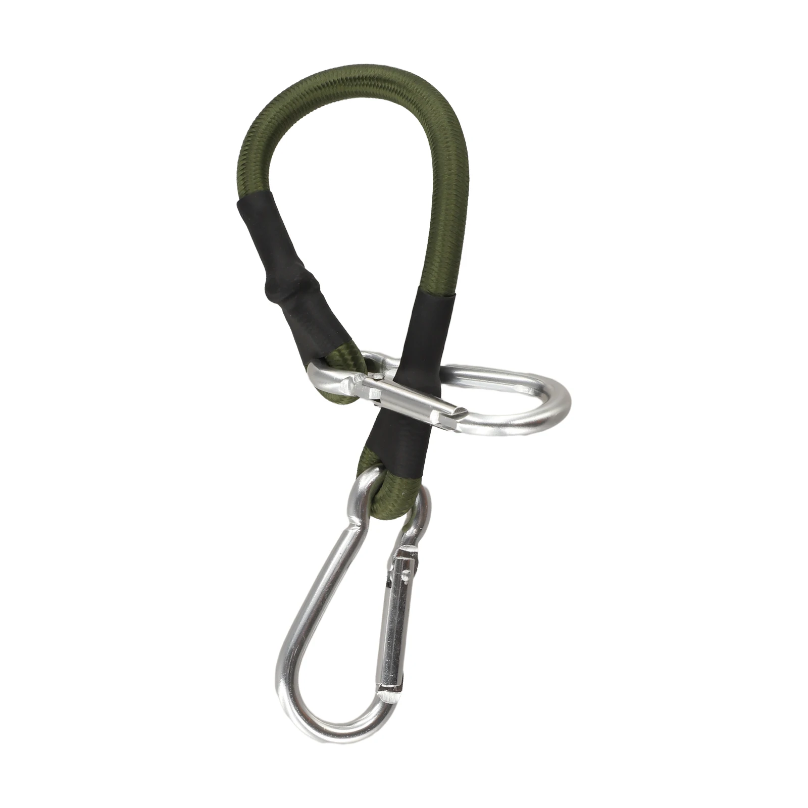 Heavy-duty Rope 30 60 90 120cm Carabiner Hook Flexible Use Heavy-duty Applications High-strength Rubber Load-bearing Capacity