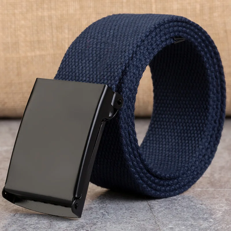 Extended Flip Buckle Belt 160cm Korean Version Men And Women's Classic Multi-Color Minimalist Design With Quick Detachable Belt