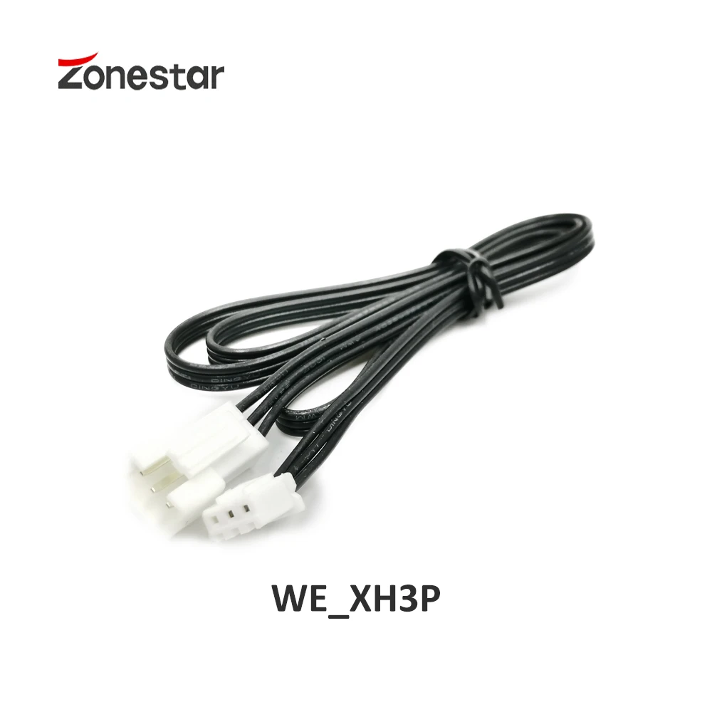 ZONESTAR 3D Printer Step Motor Hotend Wire Cable Extend 4PIN to 6PIN / 6PIN to 6PIN with 2PIN ENDSTOPs Terminal