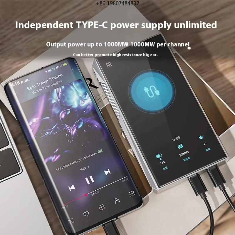 

Aliexpress FiiO M23 Hi-Res Audio Bluetooth MQA Decoding Headphone Amplifier Portable HD Lossless Music Player