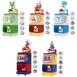 Original Pokemon Gashapon Kawaii Cute Anime Pikachu Capsule Toy Vending Machine Figure Gachapon Creativity Gift