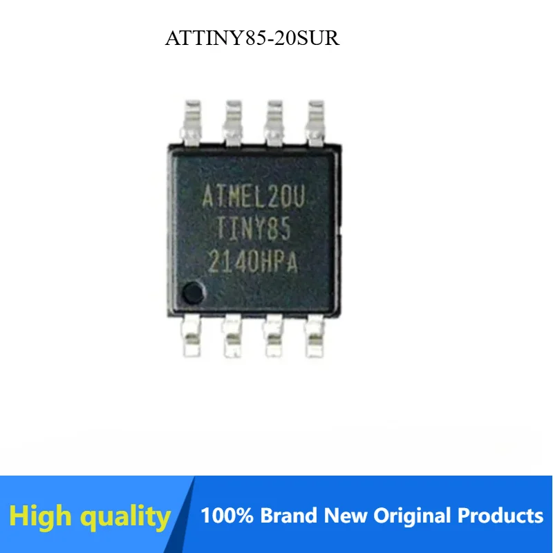 5/20PCS ATTINY85-20SUR ATTINY85 SOIC-8 Microcontroller Original Genuine Electronics Bulk Inventory Original stock