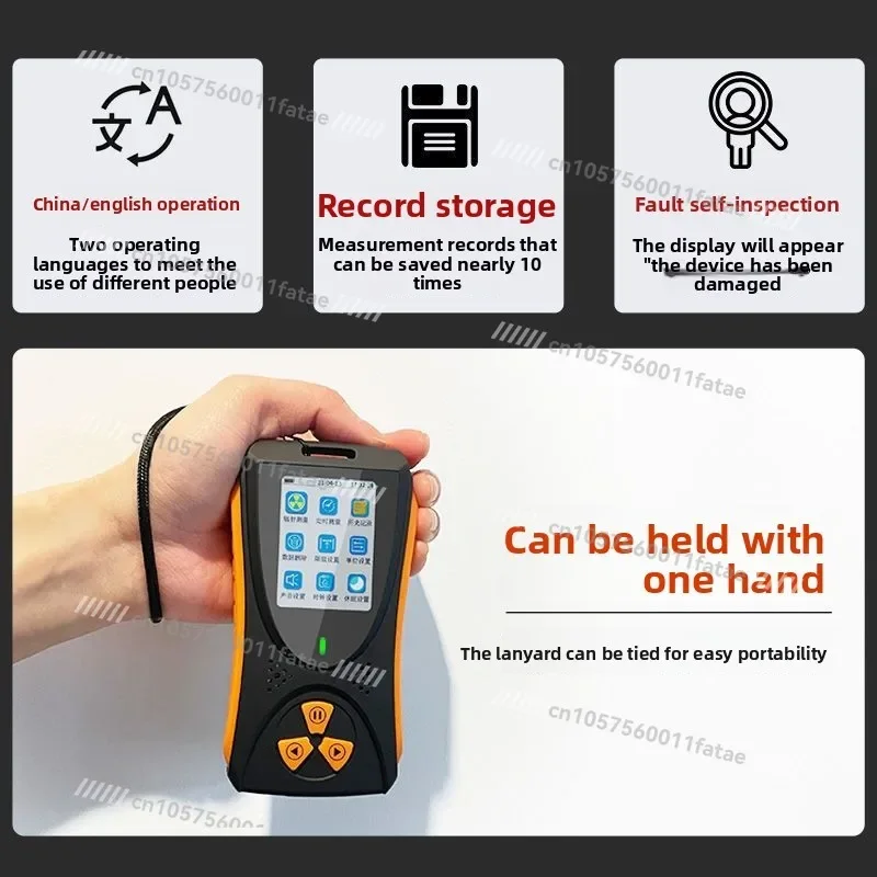 Radiation Detector Geiger Counter Marble Radioactivity CT/X-ray Monitoring Measuring Instrument XY-ray Alarm