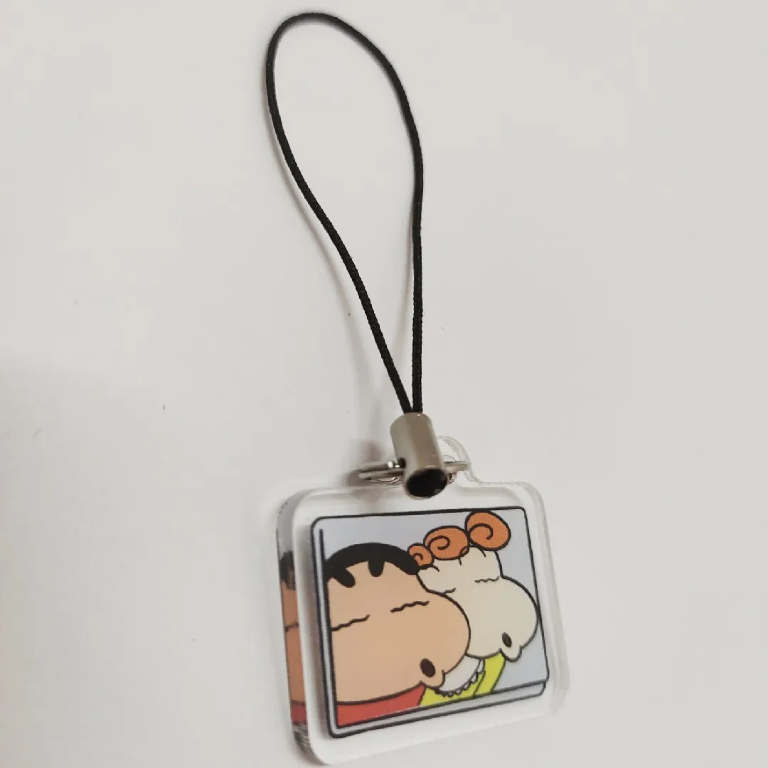 Original Cute Cartoon Avatar Mobile Phone Rope Crayon Xiaoxin Grandpa Same Sle Mobile Phone Charm Xiaokui Pendant Acrylic