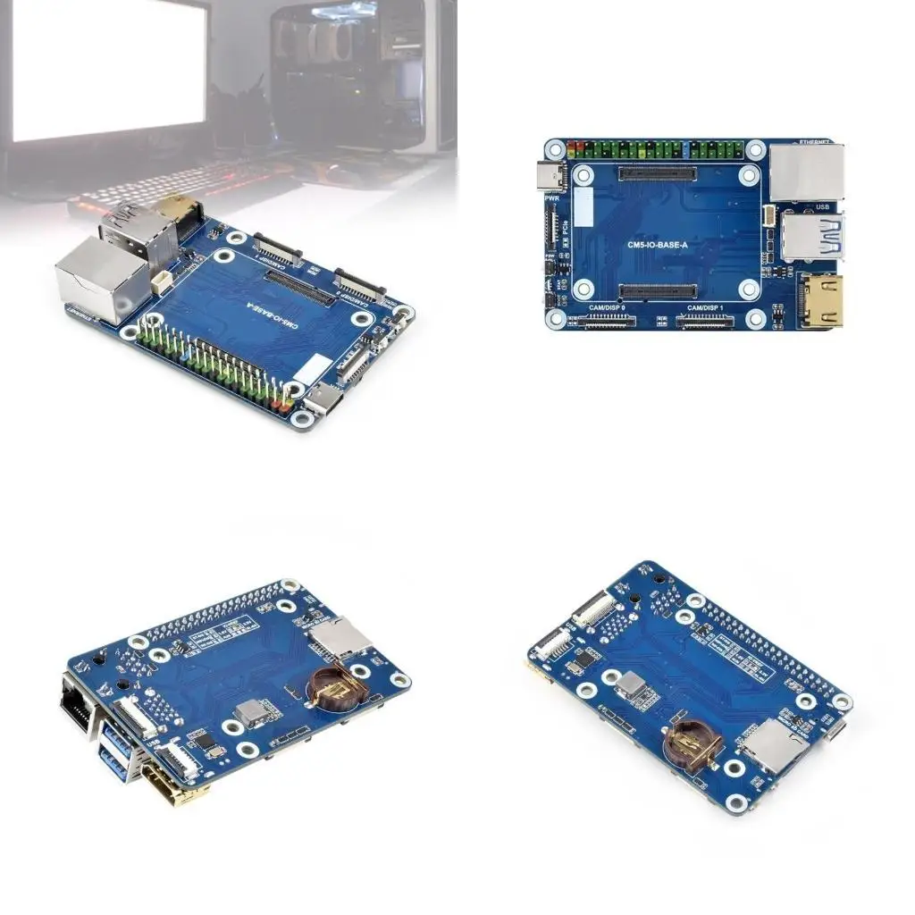 

31BA Compute Module 5 MINI BASE BASE Плата расширения A для RPI CM5 для обучения