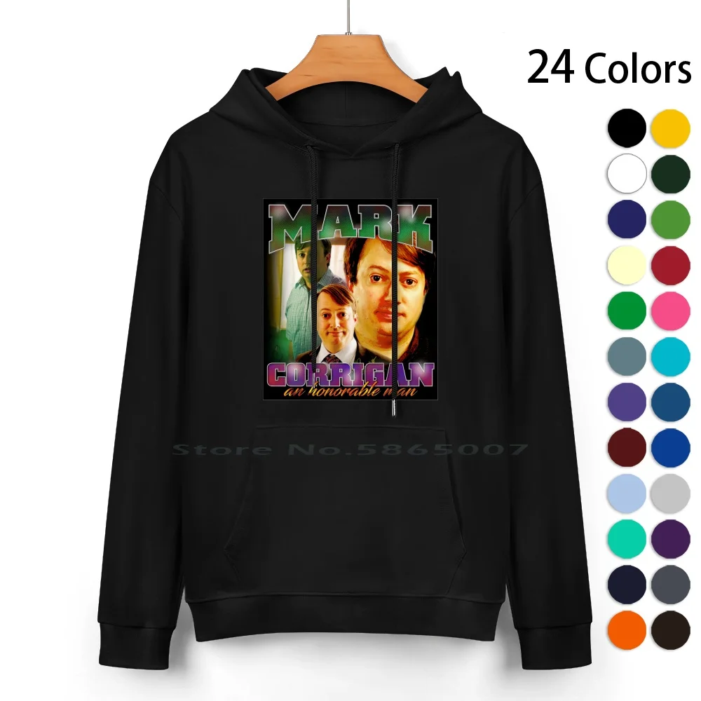 Mark Corrigan 90s Rap Pure Cotton Hoodie Sweater 24 Colors Mark Corrigan Peep Show Vintage Rap 90s Rap Rap Bootleg David