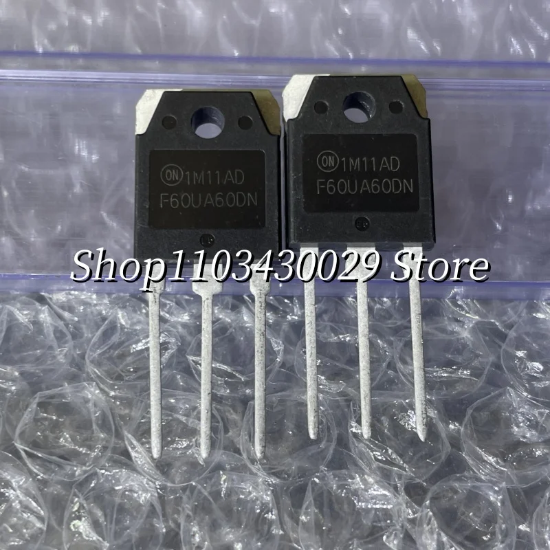 10Pcs New Original FFA60UA60DN F60UA60DN TO-3P 60A 600V Fast Recovery Rectifier Diode