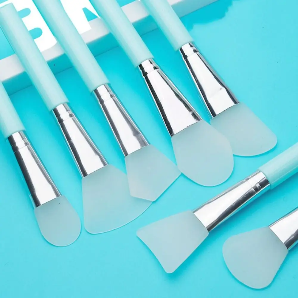 7 قطعة المهنية DIY سيليكون قناع فرشاة مجموعة قناع لينة قضيب الوجه الطين خلط فرشاة أداة التجميل أدوات العناية بالبشرة المنزل