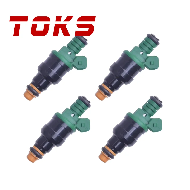 4PCS 0280150803 Injector Nozzle 95160611000 fit for 1984-1995 Ford SIERRA ESCORT COSWORTH 2.0T 2.5T GREEN