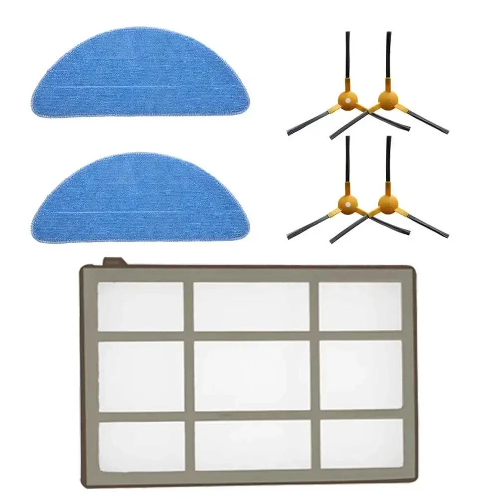 掃除機アクセサリー,フィルター,サイドブラシ,モップクロス,家庭用掃除道具,ABIR x6,x8,7個