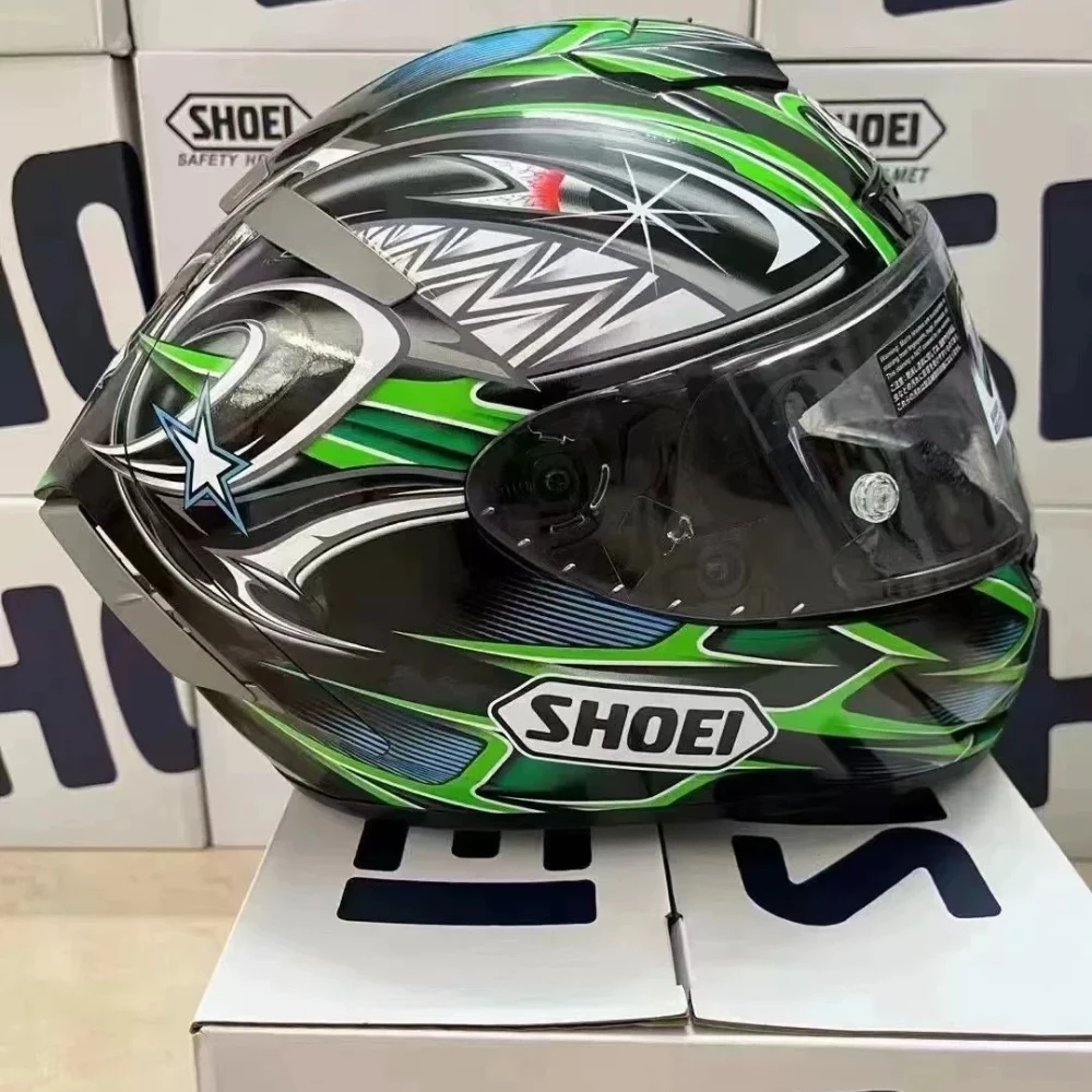 SHOEI X14 Akira Yanagawa Motorcycle Helmet, All-Season Motorbike Helmet  X14 Akira Yanagawa Edition SHOEI Helmet
