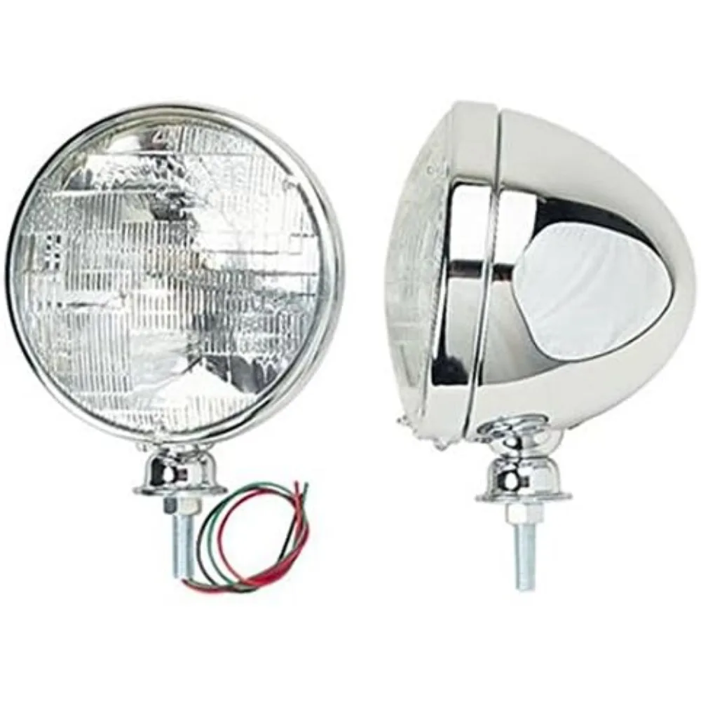 

Универсальный 7-фара в стиле Dietz из нержавеющей стали с галогенными лампами для дальнего и ближнего света, напряжение 12 В, чистое состояние