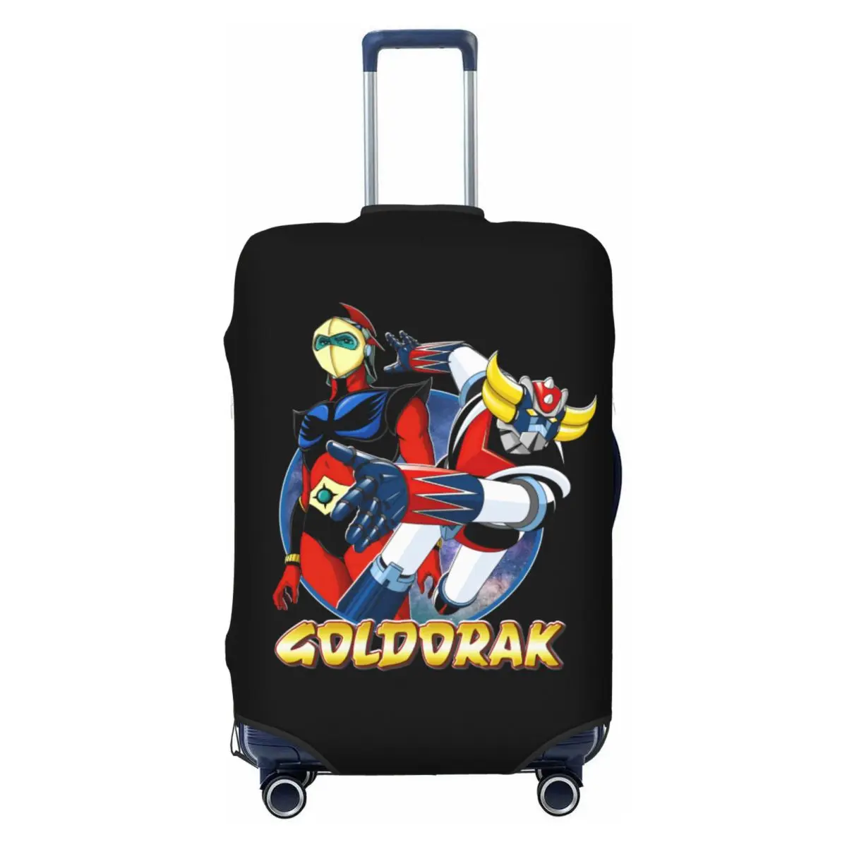 

Пользовательский робот Goldorak Grendizer Чехол для багажа Забавный Actarus Goldrake Mecha Аниме Чемодан Защитные чехлы Костюм для 18-32 дюймов