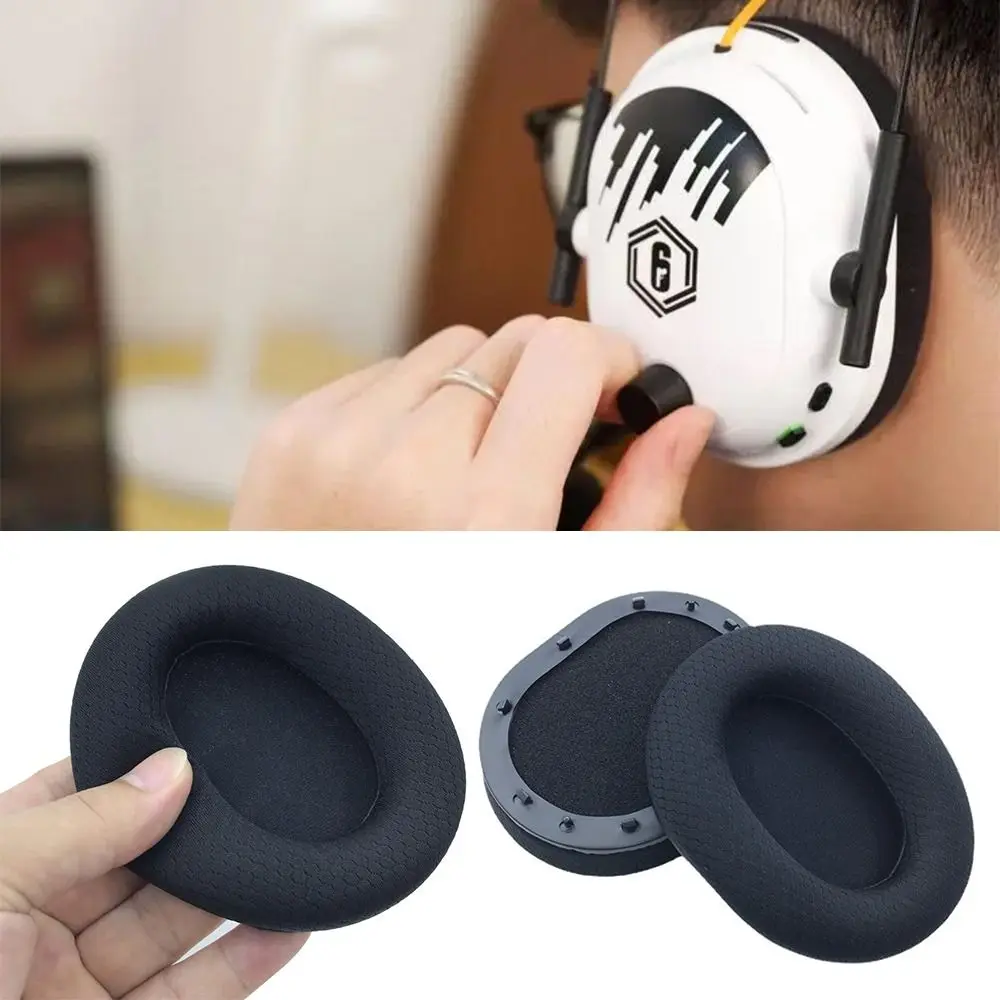 Noise-Cancelling Earmuffs Foam Pad Ear Pads Headphones Accessories Earbuds Cover Ear Cushion for Razer BlackShark V2 Pro V2SE