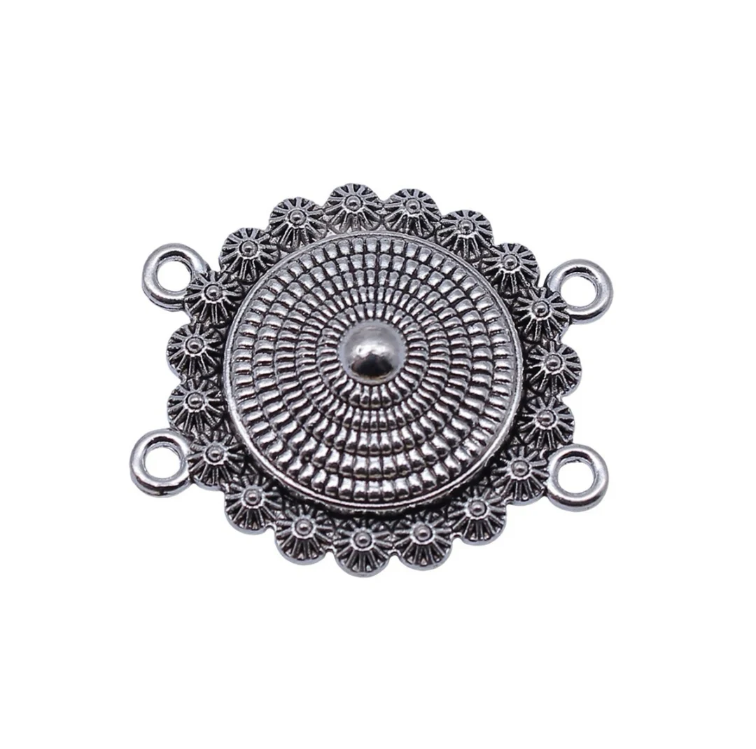 

10pcs 32x28mm Zinc alloy metal tibetan silver,antiqued bronze plated connector T1216 for jewelry making