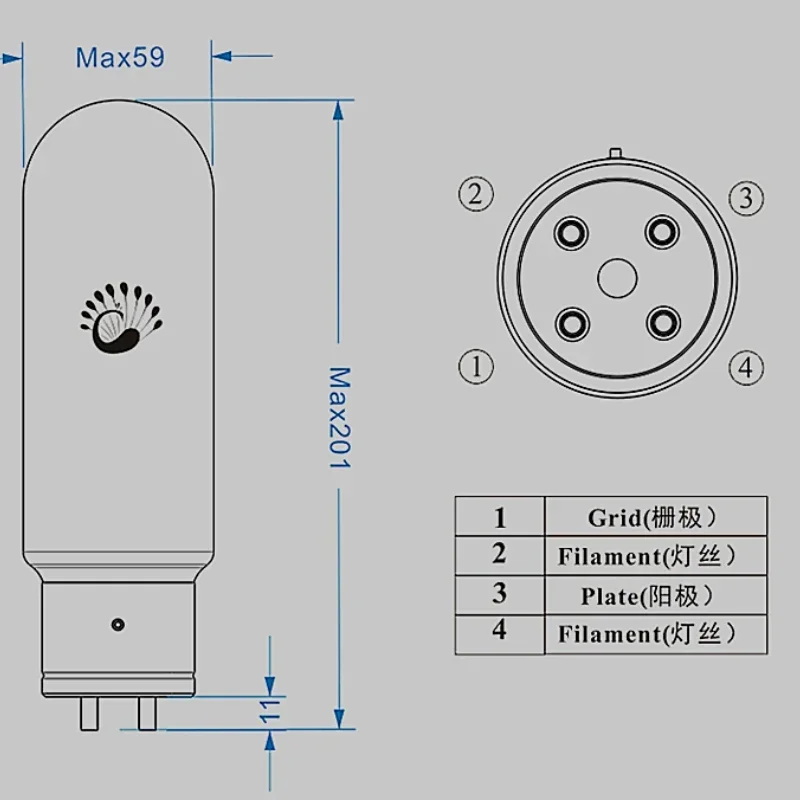 

PSVANE 845 High-end Fever HIFI Tube on Behalf of SHUGUANG845 Bile Machine Vacuum Tube