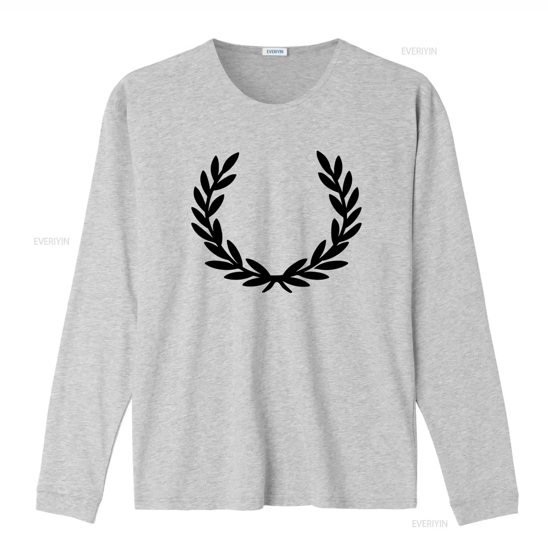 Laurel Wreath Winner Motif Fun T shirt Design Print  vintage Washed Breathable Versatile Casual Soft Stretched fashion Unisex image 4