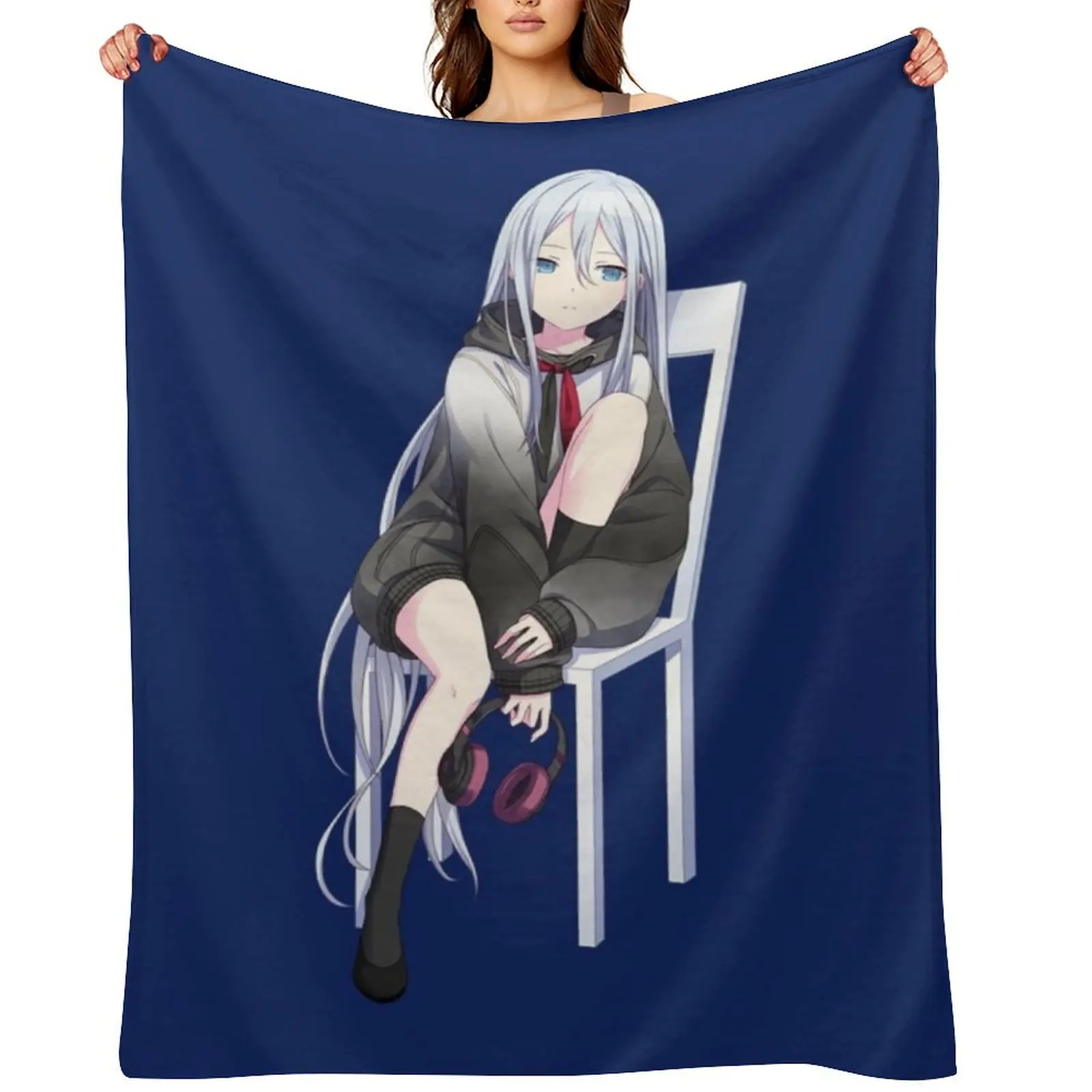 Best sexy Girl Ever Yoisaki Kanade The All Love Project SEKAI Colorful Stage! Throw Blanket Polar Baby Blankets