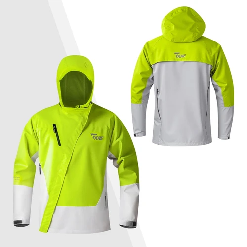 Imagen 2 del producto Equipo impermeable para la lluvia para motocicleta, conjunto Unisex, impermeable ligero y transpirable, pantalones, cubrezapatos para viajes diarios y paseos largos