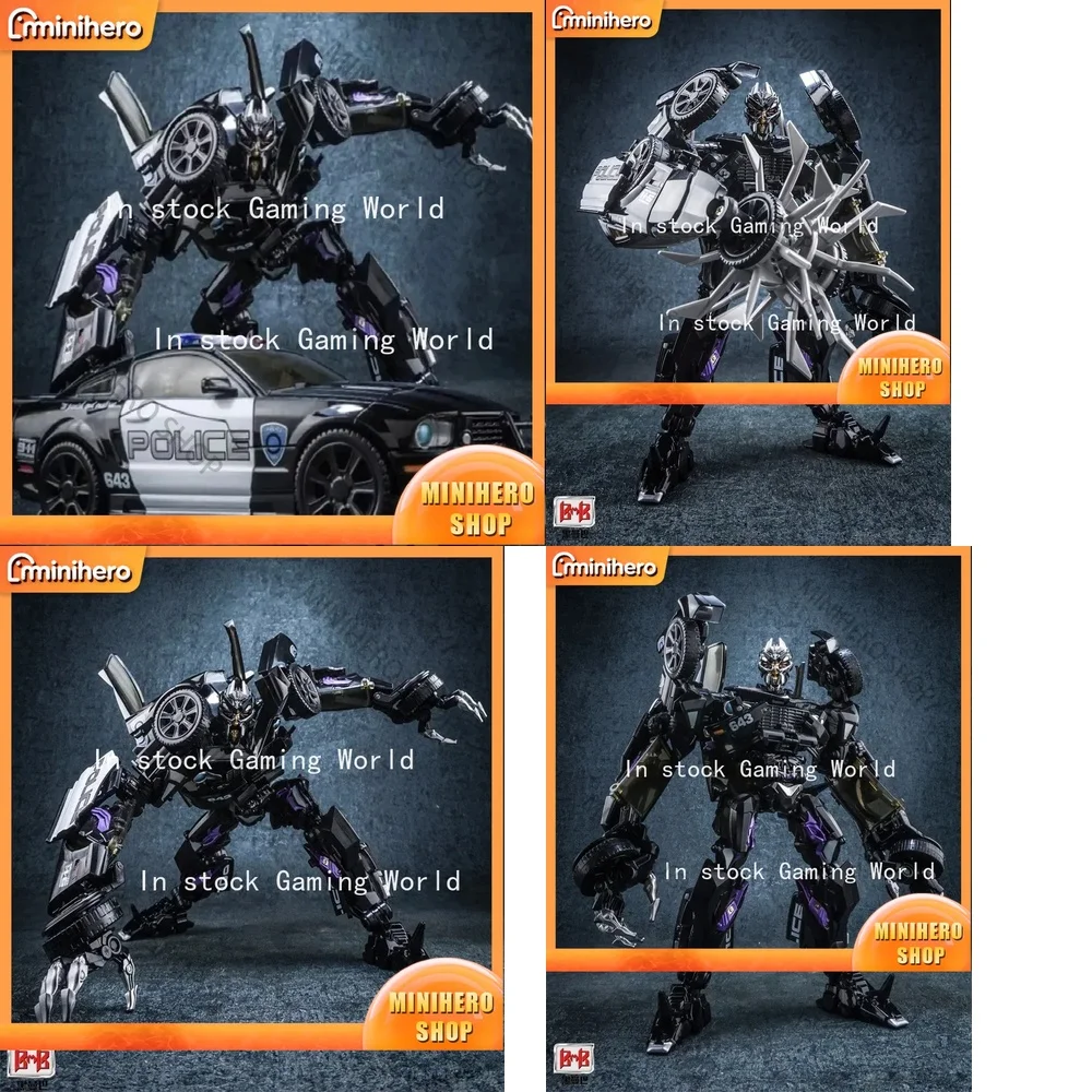 

В наличии: Черная Мамба (Black Mamba) — трансформирующийся робот-игрушка из сплава, модель LS02, с алмазным покрытием, коллекционная фигурка-трансформер в виде полицейской машины