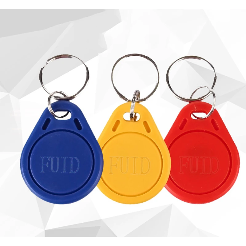 5Pcs/Lot FUID Tag One-time UID Changeable Writable 13.56Mhz RFID Proximity Keyfobs Token Key Copy Clone