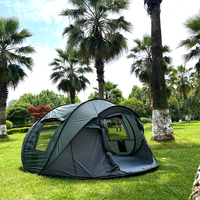 5-8 People Fully Automatic Opening Of Pop-up Tent, Waterproof Camping Hand Throwing Tent, Portable Outdoor Tent Travel
