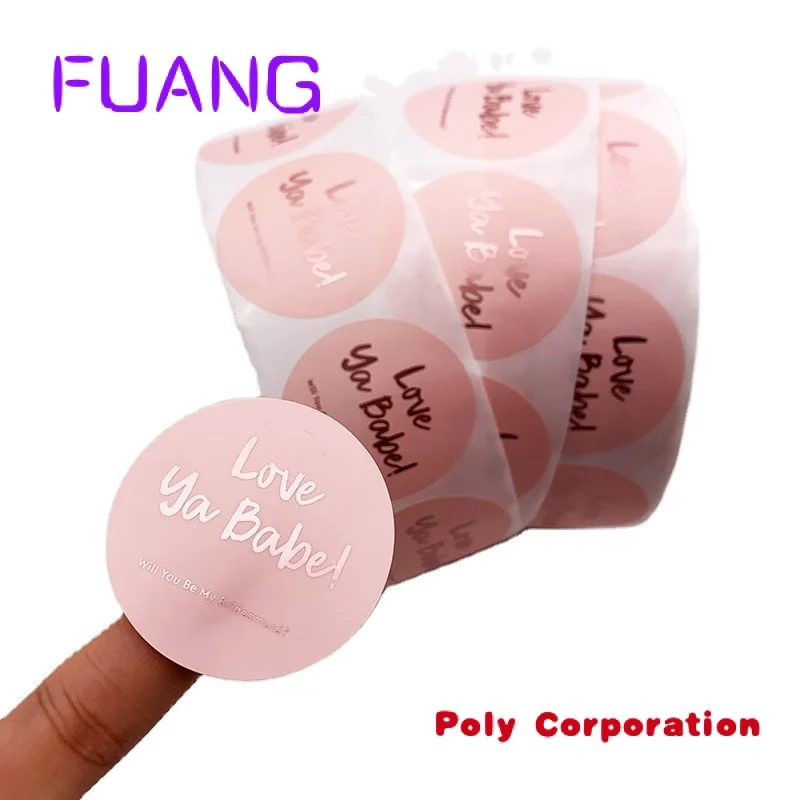 

Custom Manufacturers Custom Private Brand Name Printing Logo Adhesive Roll Labels Stickers For Packaging