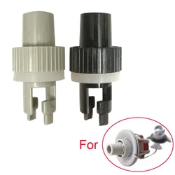 Caiaque Inflável Barco Air Valve, Remo Barcos Foot Pump, Mangueira Adaptador, 1Pc, 2Pcs