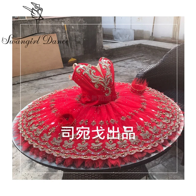 

Classic Don Quixote Ballet Tutu Costume Girls Competition Professional Tutus Ballerina Dress Women BT4029