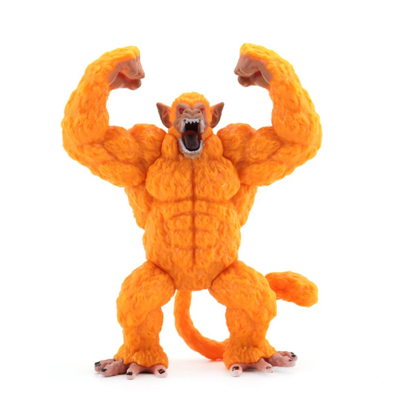 14CM Dragon Ball Z Anime Figure jouets Super Transformation doré grande singe gorille Action PVC Figurine modèle poupées cadeaux enfants