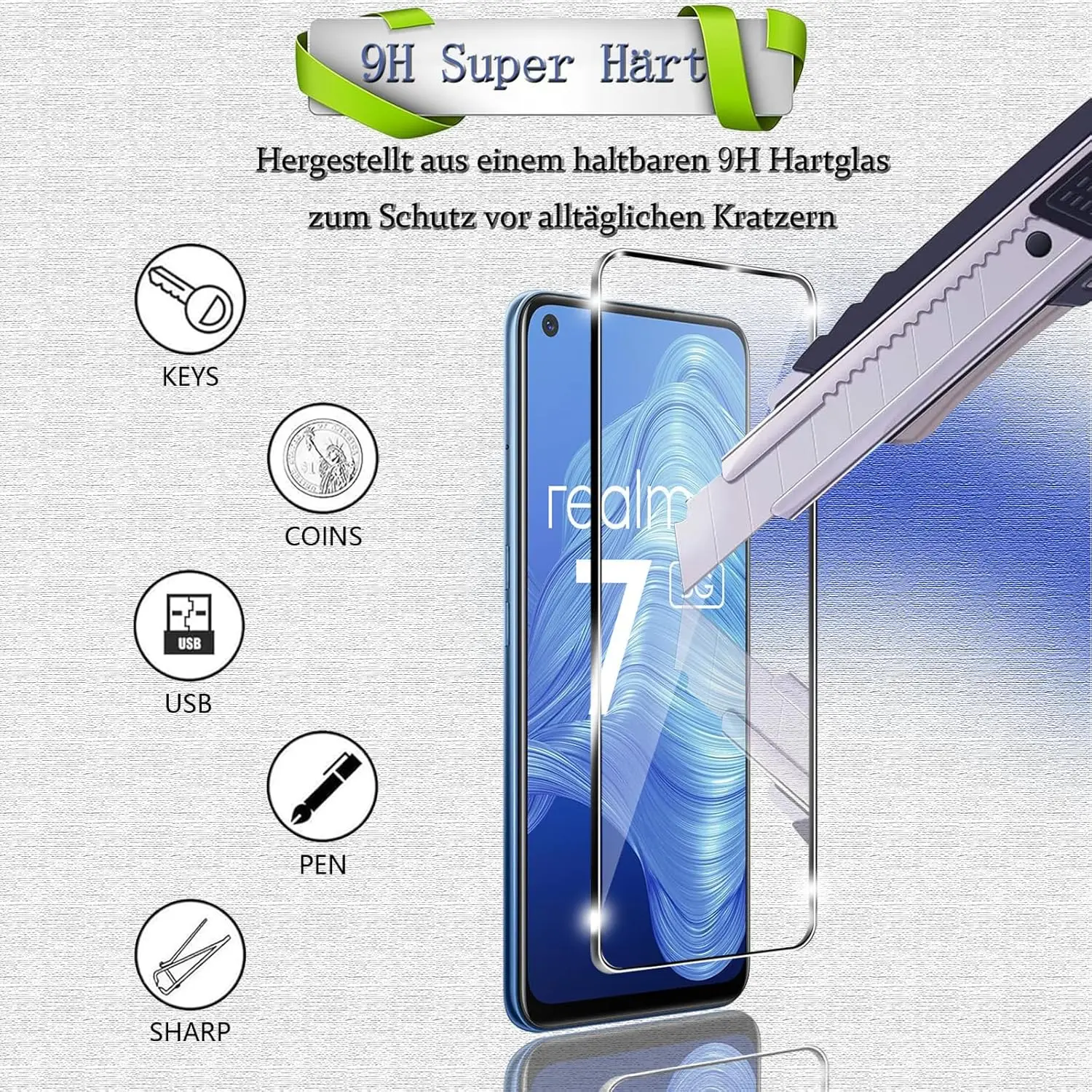 999D Full Protective Glass For Realme 6 7 8 9 Pro 8i 9i 5G 6S Tempered Screen Protector For Realme 10 10S 10T 11 4G 12X 13 Film
