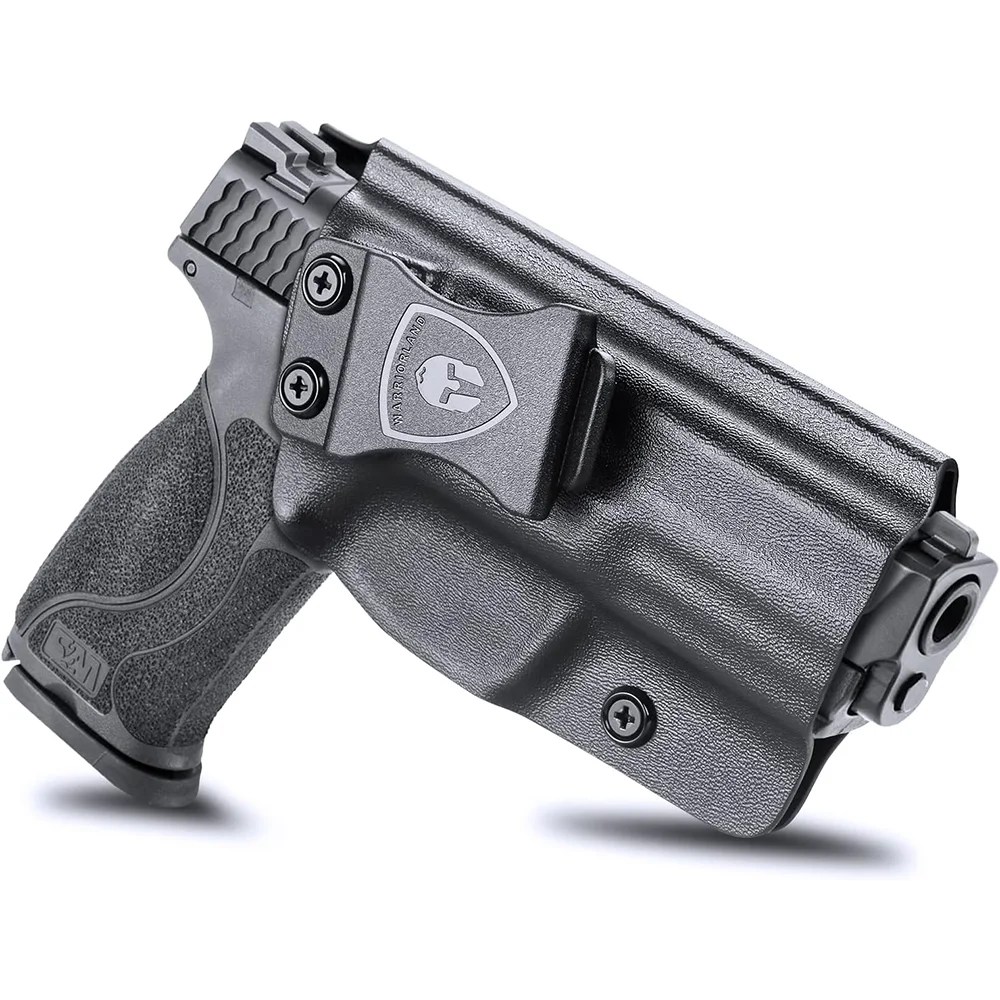 Fit: S&W M&P 9/.40 Compact/Full Size,M&P 9/.40 M2.0 Full Size Pistol,IWB Kydex Holster,Not Fit Shield,Right hand,Click Sound