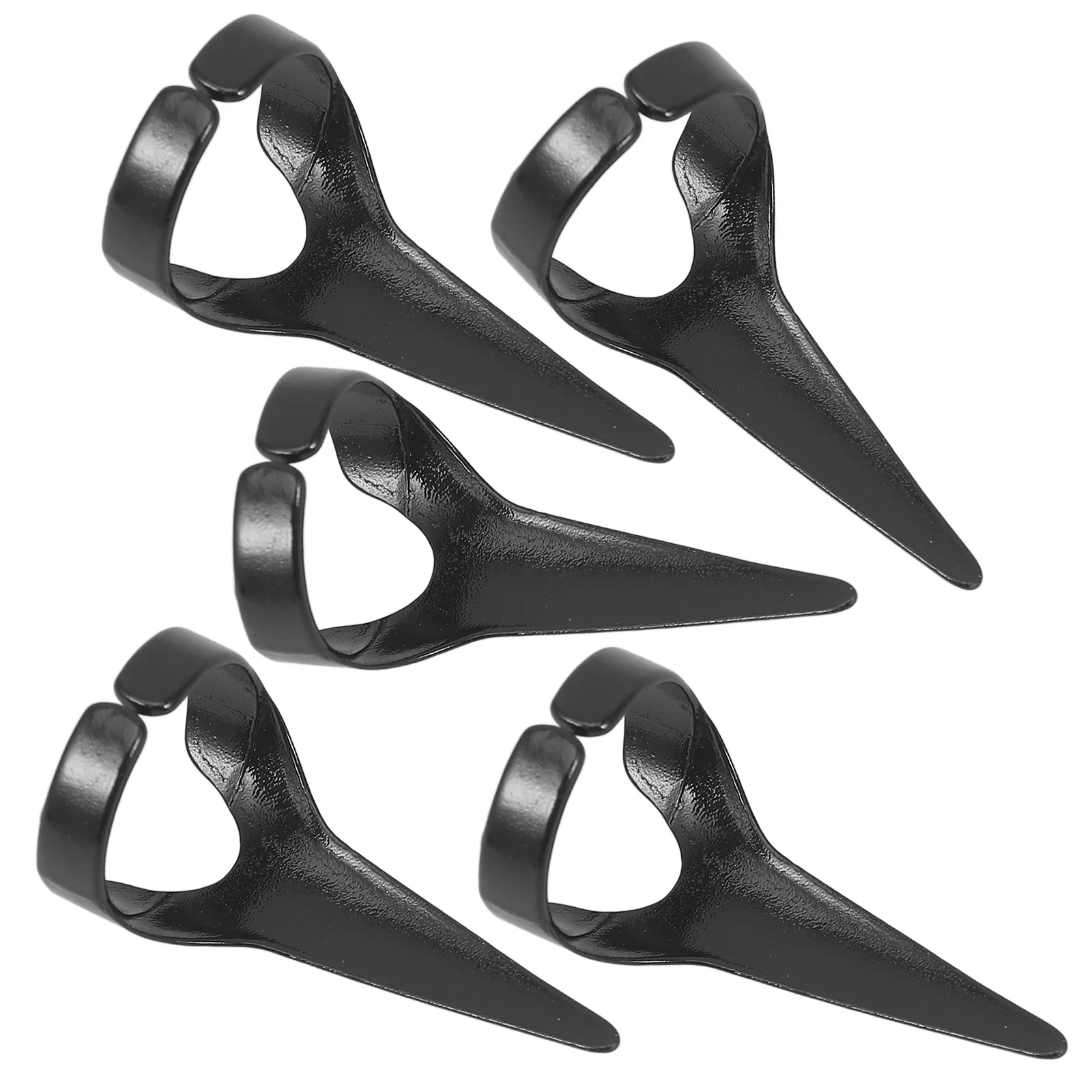 5Pcs Claw Shaped Rings Zinc Alloy Punk Vintage Style Statement Rings Perfect for Party Casual Outfits Claw Ring for Men