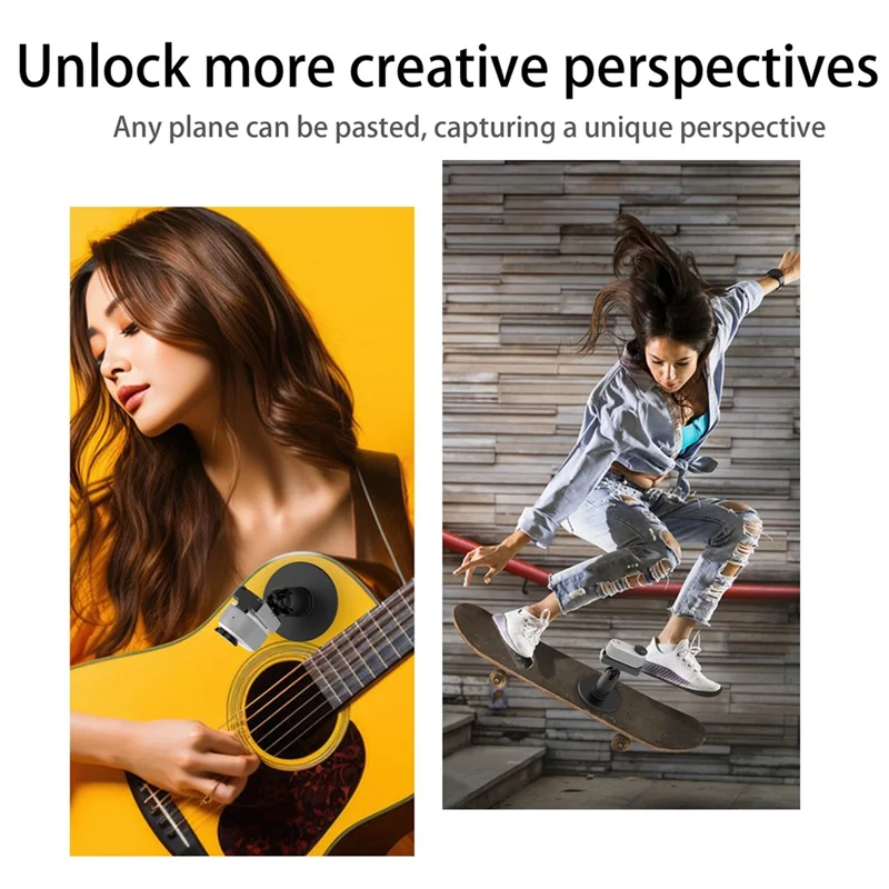 B68C Pivot Stand For Insta360 GO 3 With Type C Interface, With 360° Rotating Action Camera Quick Replacement For VLOG