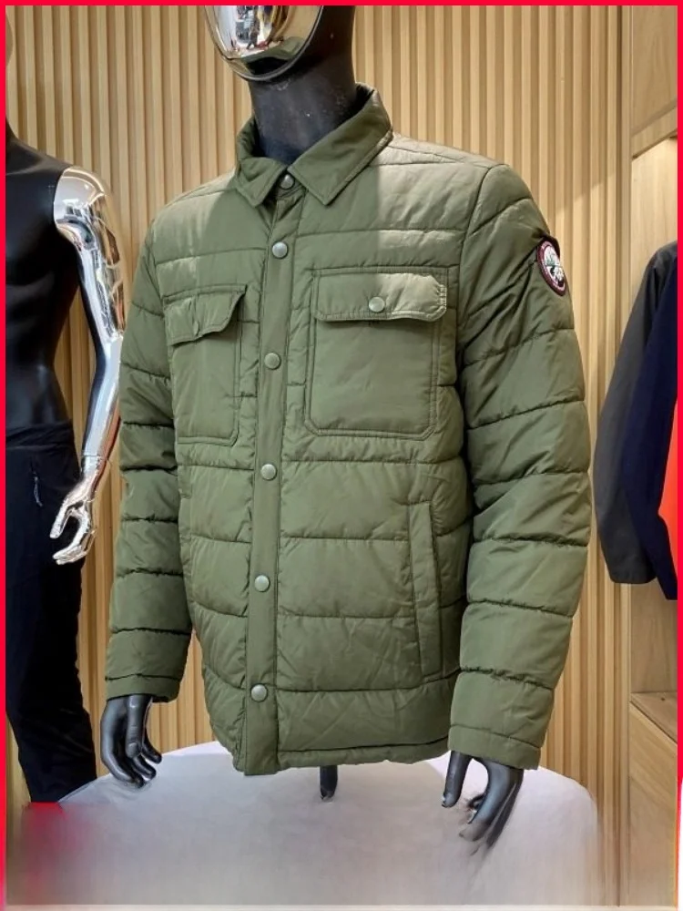 

Высококачественная мужская легкая теплая ветрозащитная хлопковая куртка для активного отдыха осень-зима, из полиэфирного волокна, Cleanfit, повседневная, для досуга