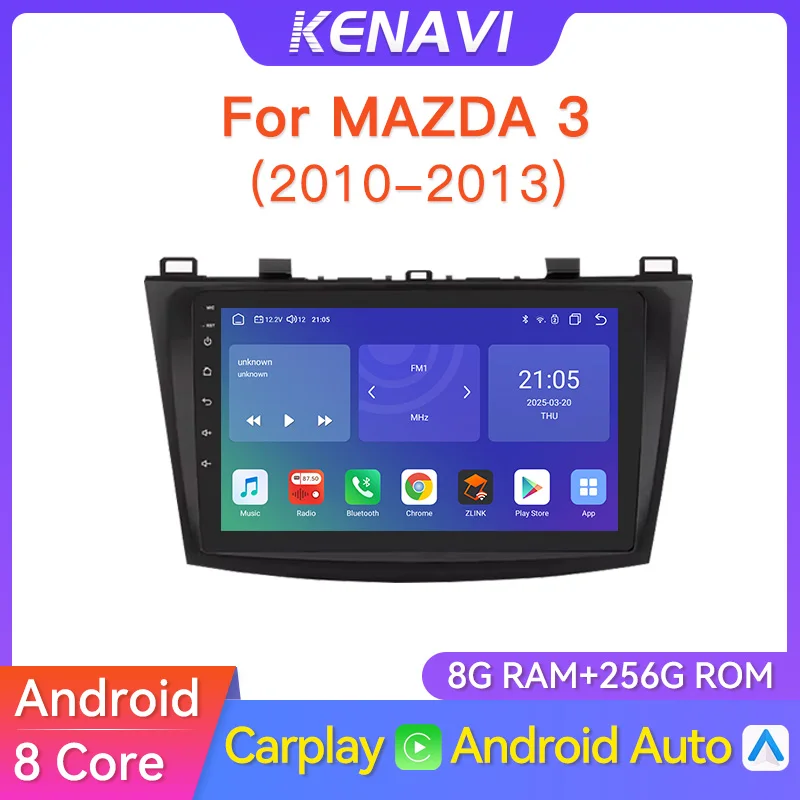 

Автомобильная стереосистема 2 Din Android для Mazda 3 2010 2011 2012 2013 Lntelligent мультимедийный видеоплеер навигация GPS Carplay Android авто головное устройство с экраном без DVD