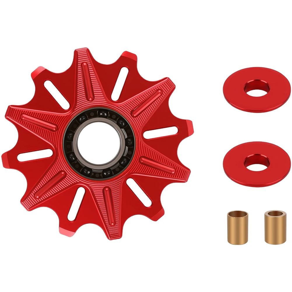 Rear Derailleur Pulley For FOR Road Bike For FOR 10t 12T 14T Aluminum Body PTFE Bushings No Maintenance Required