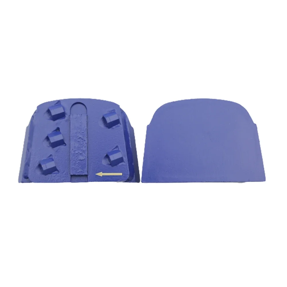 Pcd Grinding Roller Counter Clockwise Rotations Concrete Floor Pads for Thick Coating Removing 9pcs