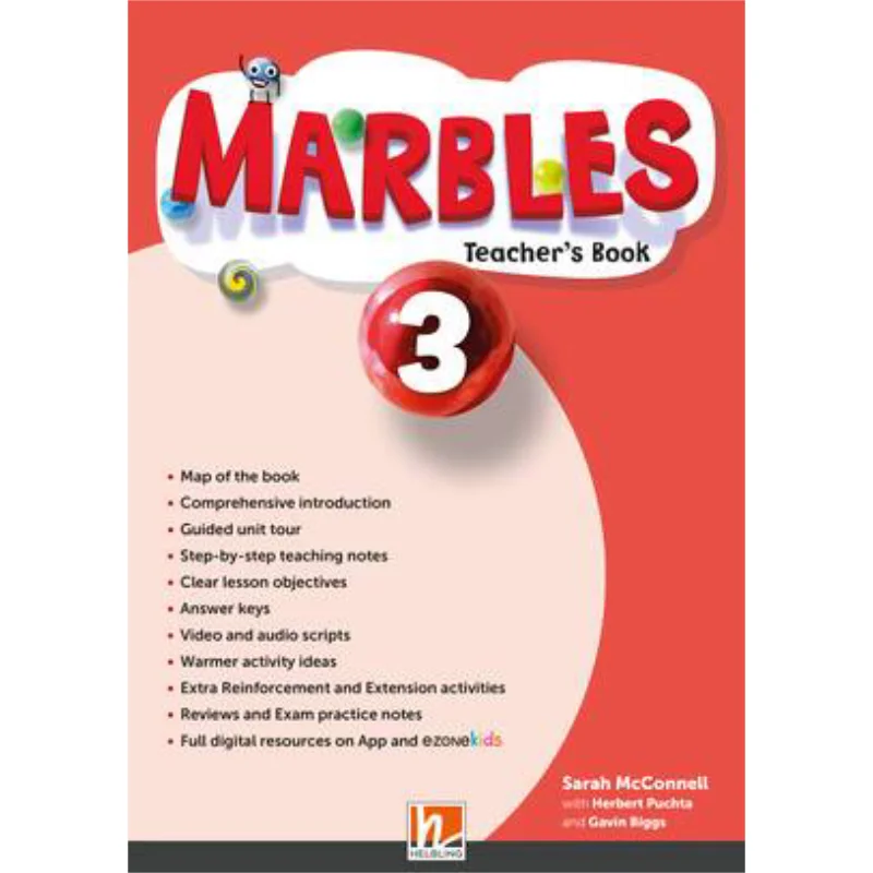 

Marbles Teachers Book 3 App Ezonekids Herbert Puchta HELBLING Publishing House 9783990897690 Book