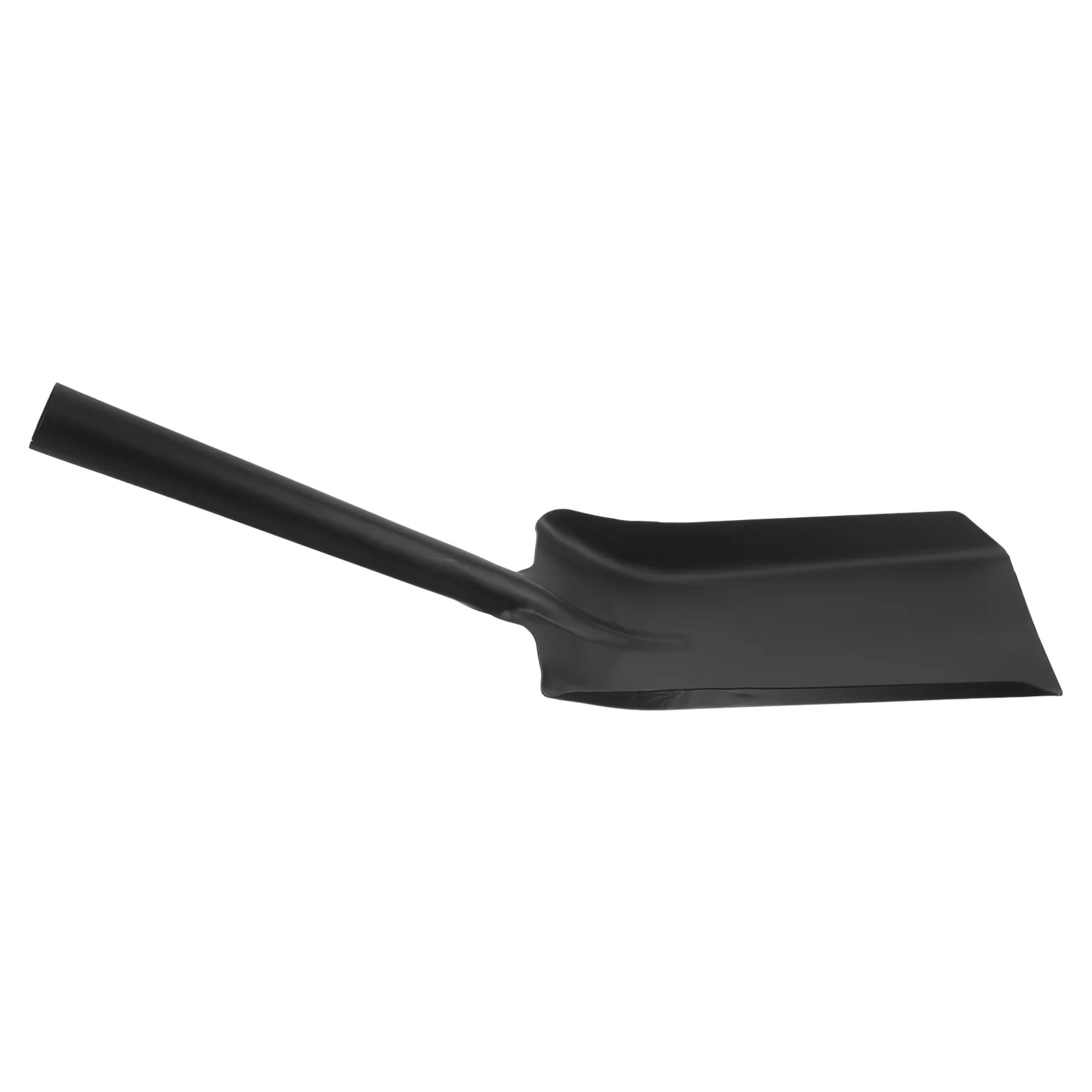 Charcoal Soot Fire Pit Ash Metal Dust Pan Dustpan Flat Stainless Steel Home for Stove