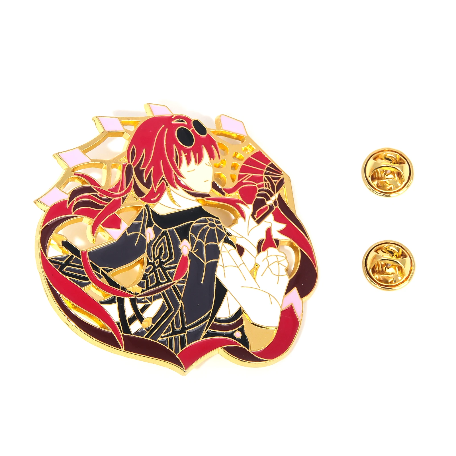 Anime Game Honkai Star Rail spilla smaltata Kafka Elysia Seele Figure Badge Pins fan regalo puntelli Cosplay per uomo donna borsa gioielli