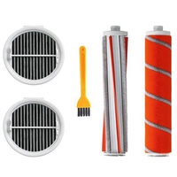 5Pcs Hepa Filter Roller Brush For Xiaomi Roidmi F8 Smart Handheld Vacuum Cleaner Part Filters Brush Accessory