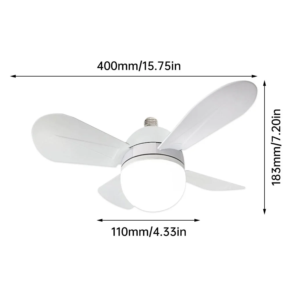 リモコン付きLEDシーリングファン,調整可能なライト,調光可能なライト,充電式タイマー,冷却ファン,ダイニングルームとベッドルーム用,48W,e27