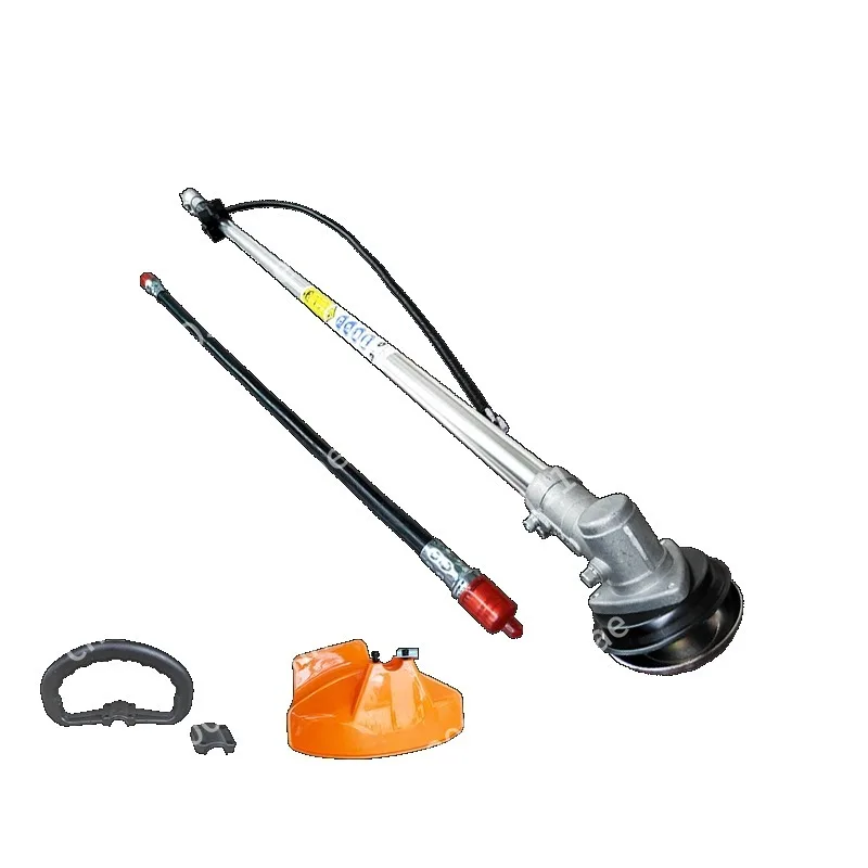 Backpack mower accessories, operating lever, drive shaft, hard & soft shaft, core, side mount brush cutter, working lever