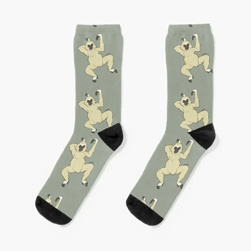 

Lar Gibbon Socks valentine gift ideas christmas gift cute anti-slip Girl'S Socks Men's short Sports shoes Ladies Socks Men's